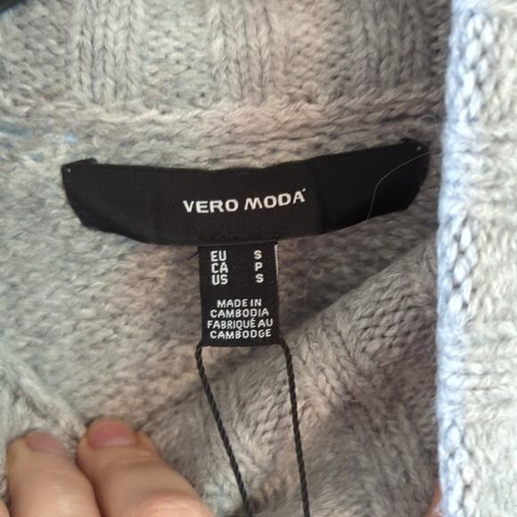 NWT Vero Moda Vmberko Turtleneck Sweater - Picture 4 of 7